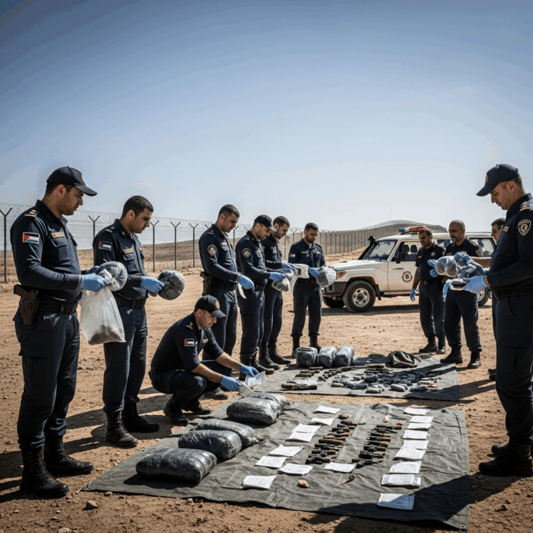 Illustration for: Jordan Foils Smuggling Attempts on Borders