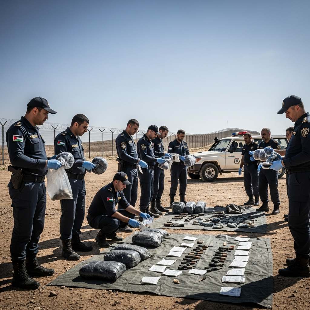 Illustration for: Jordan Foils Smuggling Attempts on Borders
