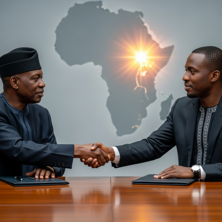 Illustration for: Peace Agreement in Africa: A Historic Milestone