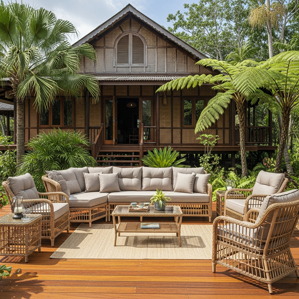 Illustration for: Rattan House: Up to 20% Off Outdoor Furniture