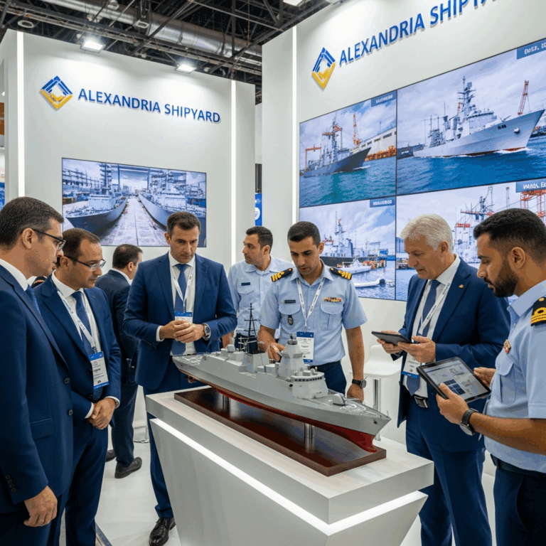 Illustration for: Alexandria Shipyard's Excellence at EDEX 2025