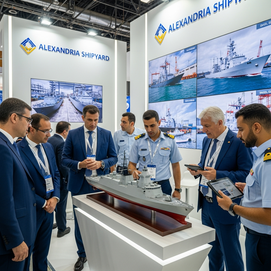 Illustration for: Alexandria Shipyard's Excellence at EDEX 2025