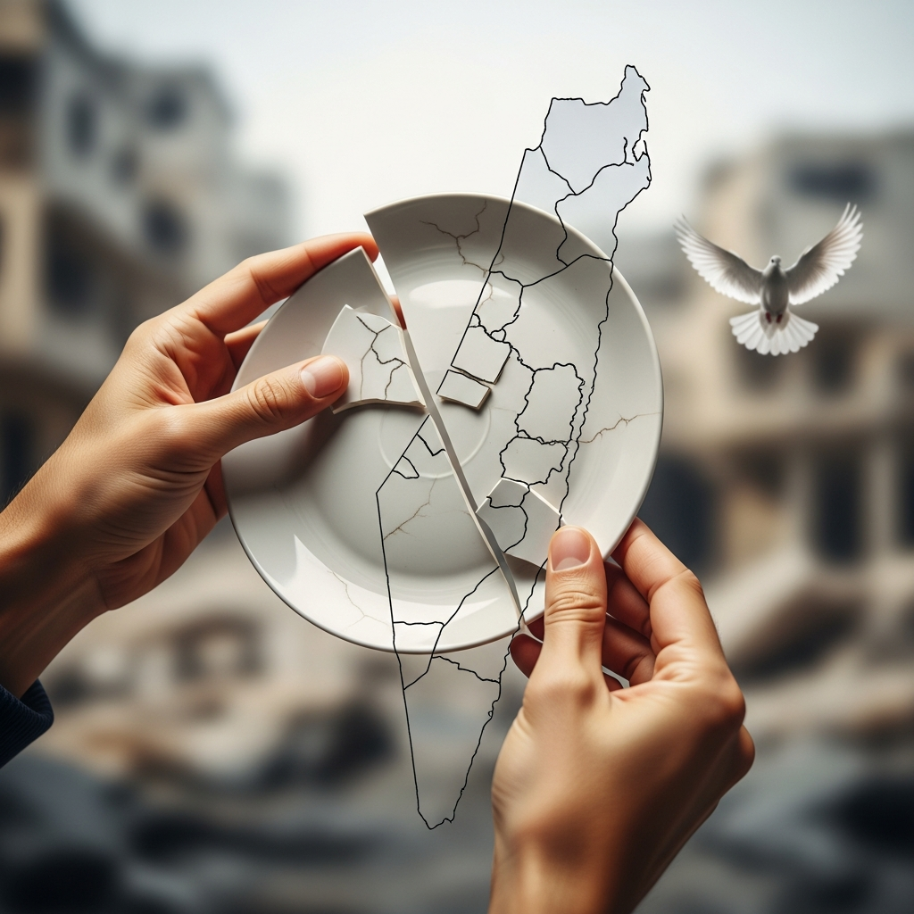 Illustration for: Efforts to Stabilize Gaza and Implement Peace