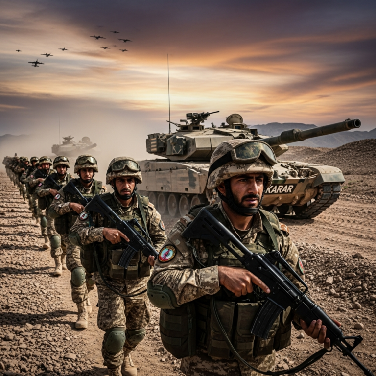Illustration for: Iran's Military Exercises Highlight Defense Readiness
