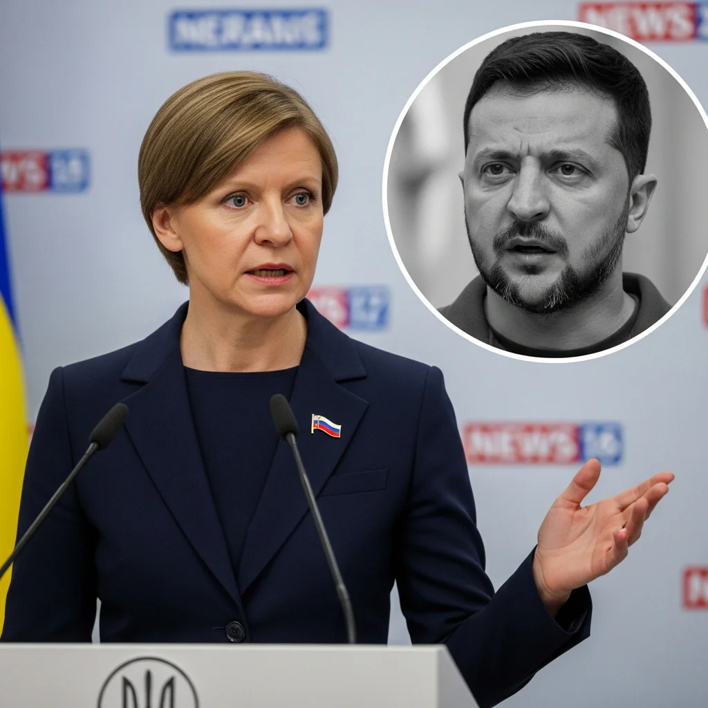 Illustration for: Zakharova Criticizes Zelensky's Actions