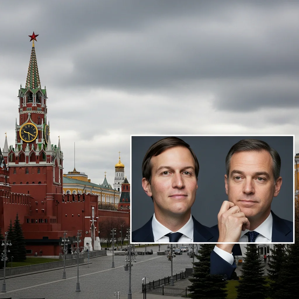 Illustration for: Kremlin on Kushner and Witkoff's Russia Visits