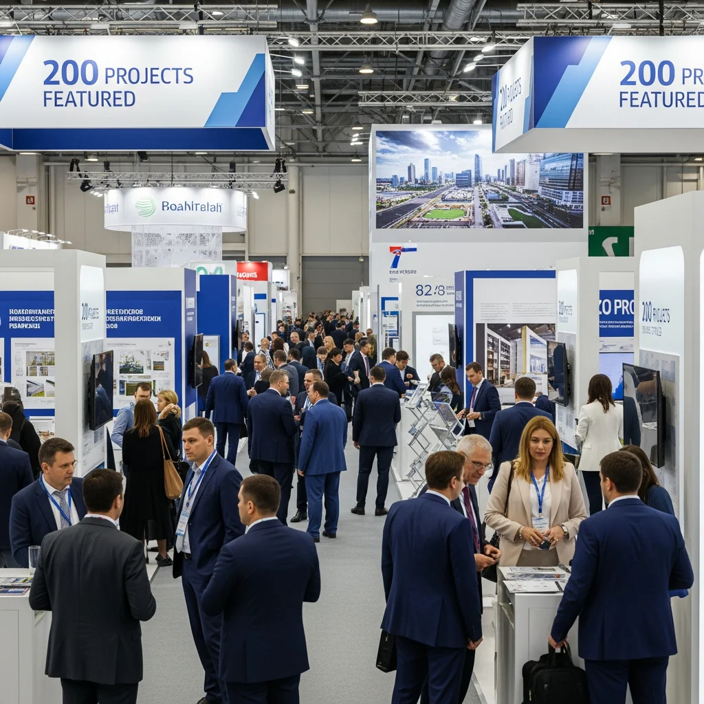 Illustration for: Investment Exhibition in Russia: 200 Projects Featured